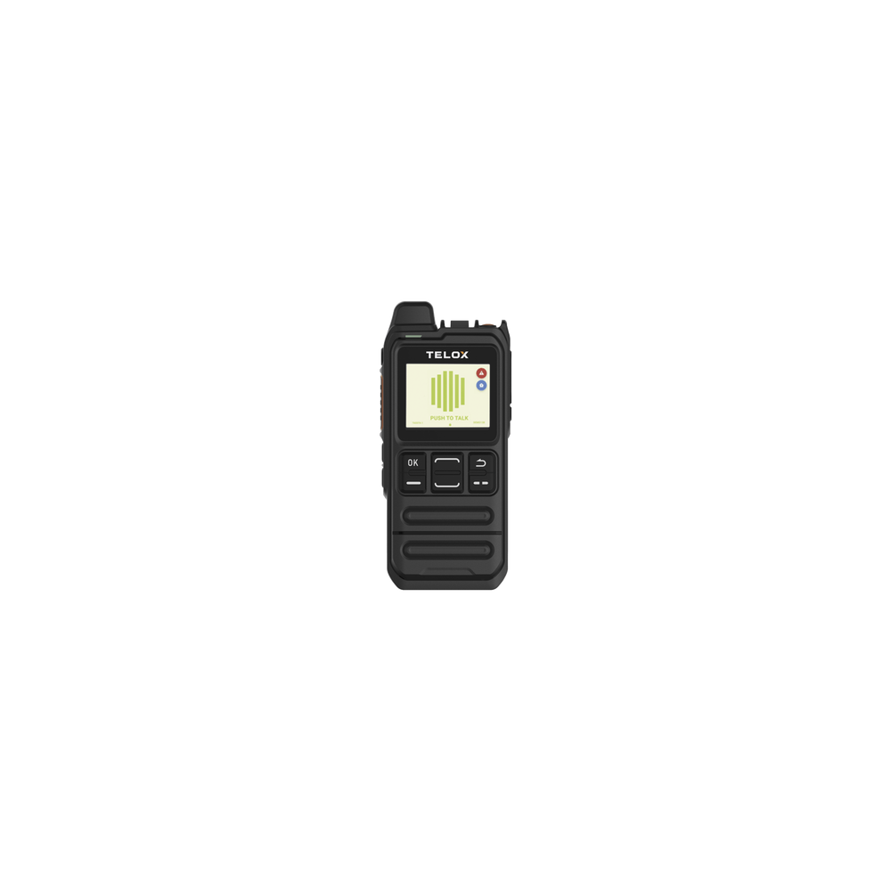 Telo Systems MT100 Radio PoC LTE WiFi compacto y portátil compatible con TASSTA (Requiere licencia TFLEXPTT)