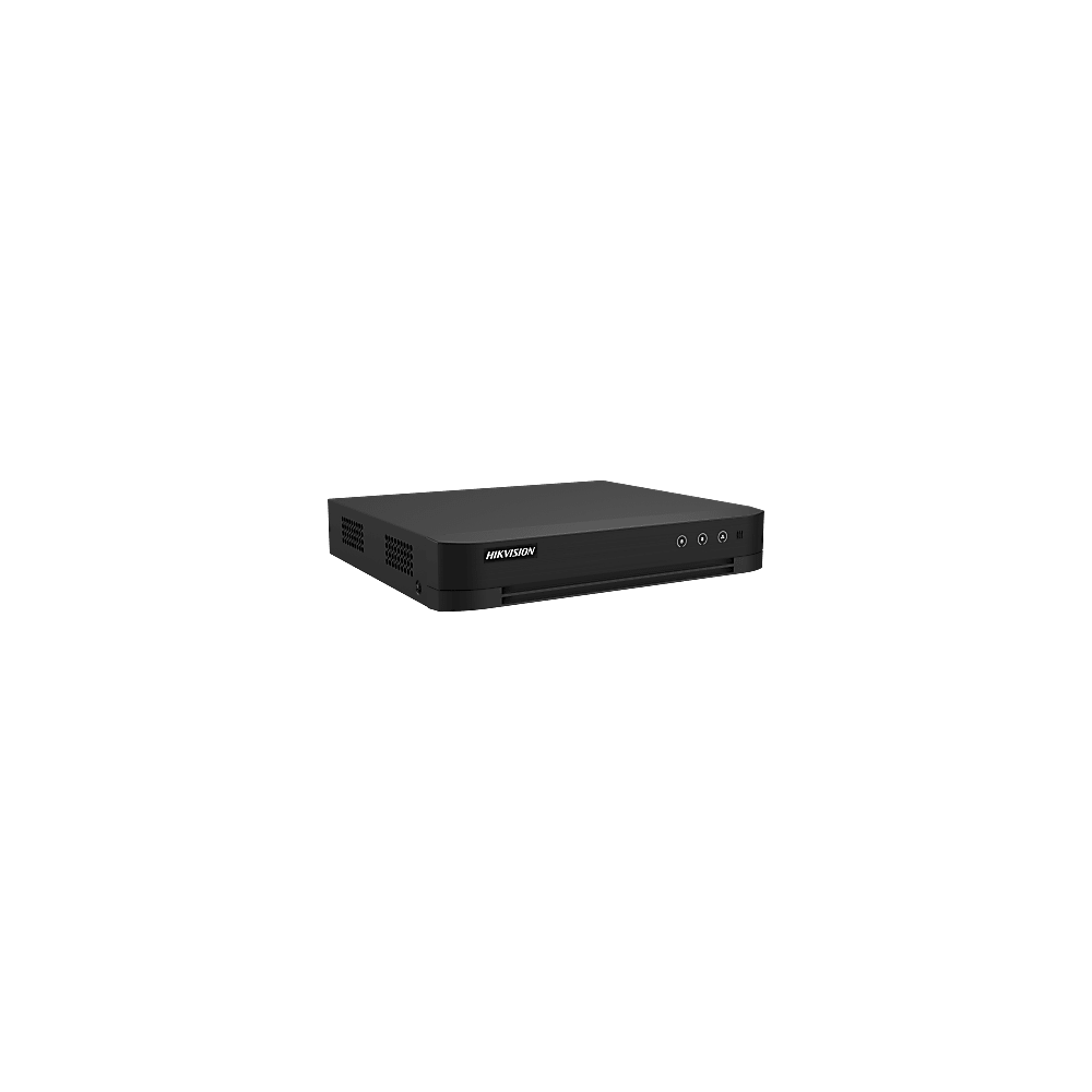 HIKVISION IDS-7204HUHI-M1/T DVR 4 Canales TURBOHD + 4 Canales IP / 8 Megapixel (4K) / Audio Bidireccional / ACUSENSE / 1