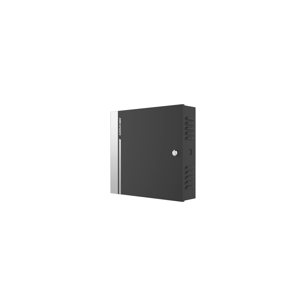 HIKVISION DS-K2811 Controlador de Acceso para 1 Puerta y 2 Lectores Wiegand o RS485 / Incluye Gabinete y Fuente de Alime