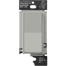 LUTRON RADIORA 3 RRSTRSPB (RadioRA3) Apagador Auxiliar de pared compañero de apagadores multilocación. Usar en 3 vías o