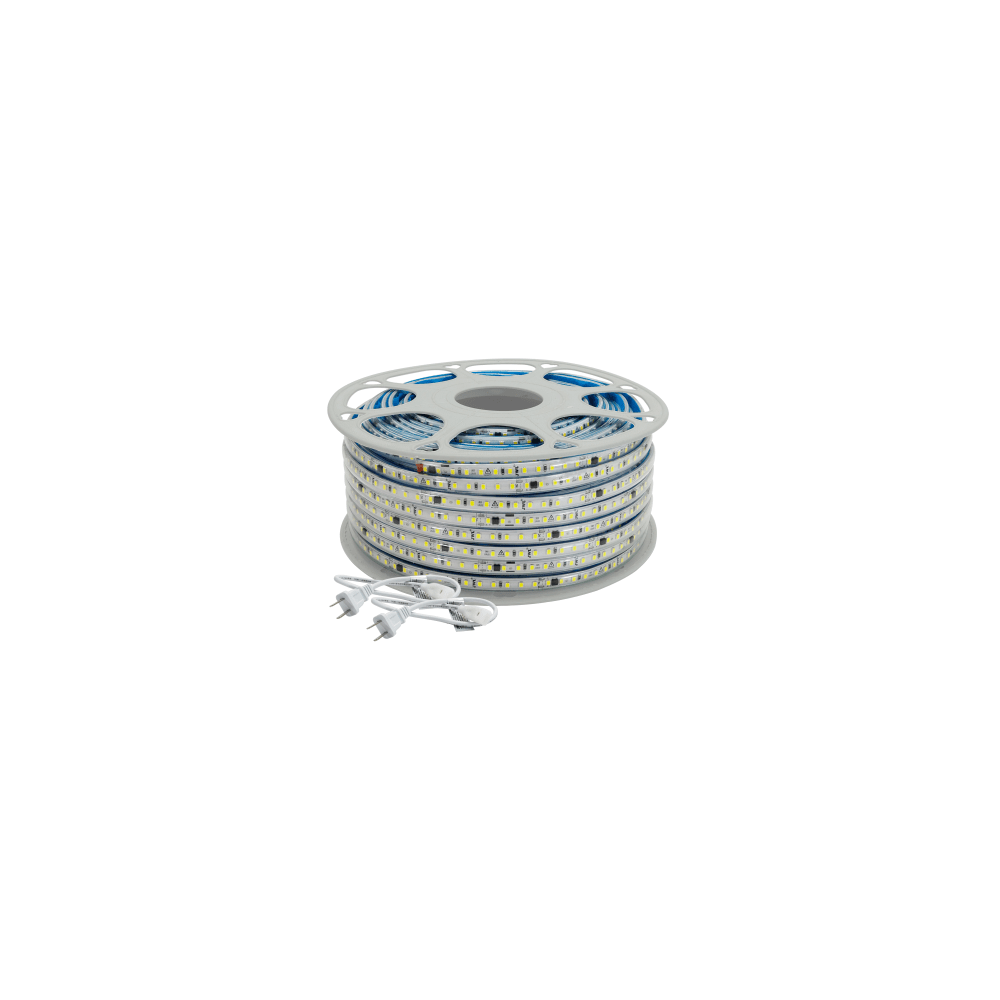 JWJ JUML-2835-07 Manguera Led para uso Interior o Exterior / 50 m/ 127 V CA / 500 W Potencia / T.C.C. 6500 K / Color Bla
