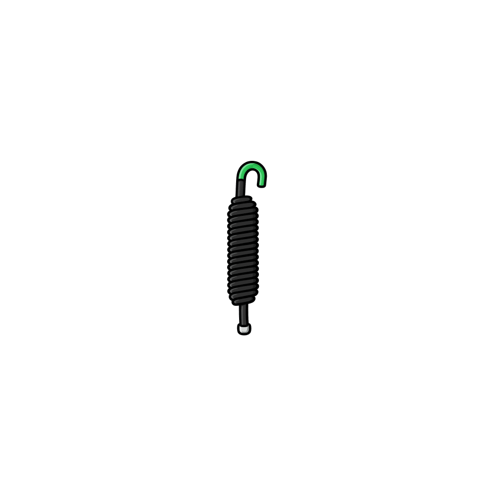 HIKVISION 190606707 Resorte VERDE para Barreras Vehiculares Hikvision DS-TMG520