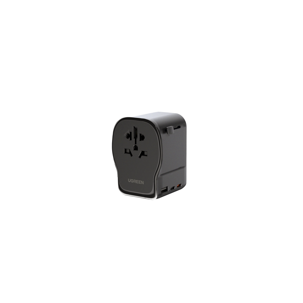 UGREEN 55001 Cargador de Viaje 65 W 2C1A Negro y Gris