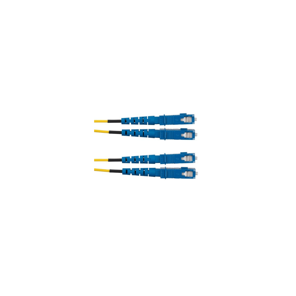 PANDUIT F923RSNSNSNM003 Jumper de Fibra Optica Monomodo 9/125 OS2 SC-SC Duplex OFNR (Riser) Color Amarillo 3 Metros