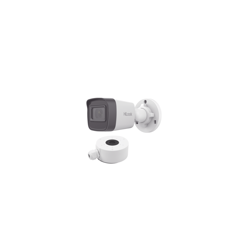 HiLook by HIKVISION IPC-B141H-C/XSP HiLook Series / Bala IP 4 Megapixel / 20 mts IR / Exterior IP67 / PoE / dWDR / Lente