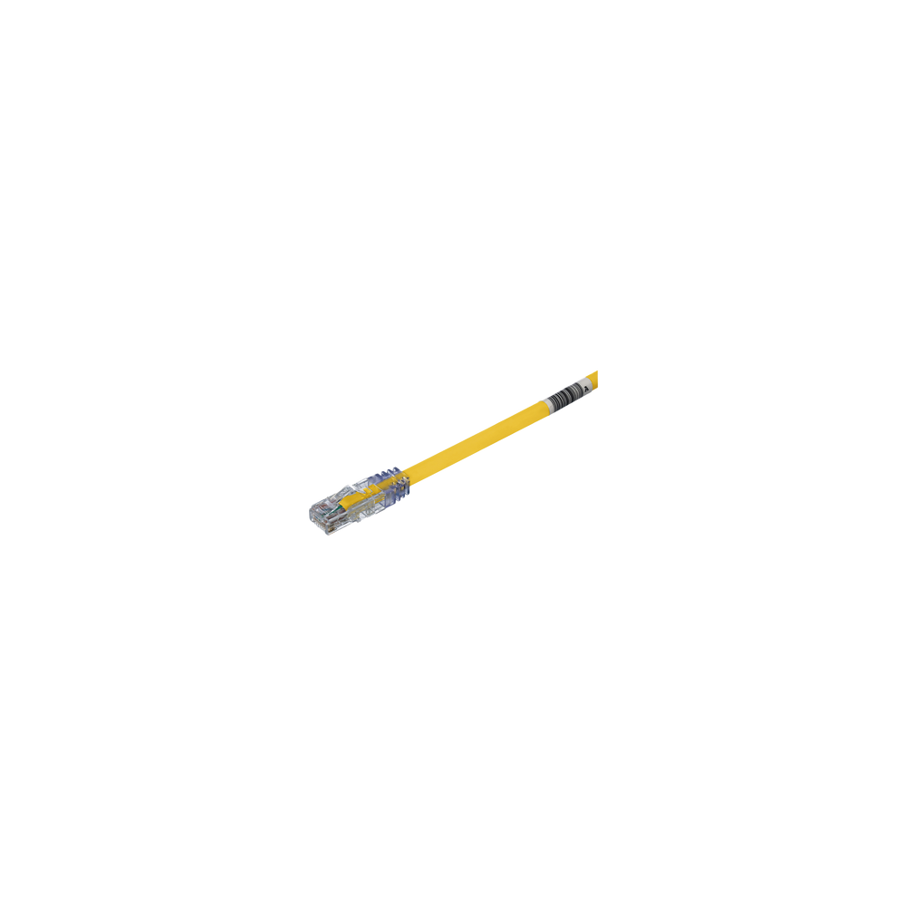 PANDUIT UTP6AX30YL Cable de Parcheo UTP Cat6A 24 AWG CM Color Amarillo 30 ft