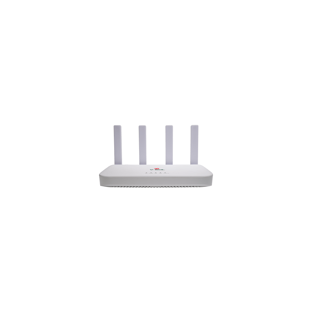 V-SOL V2804-AX15 ONU GPON/EPON con Wi-Fi 6 AX1500 / Wi-Fi Doble banda 2.4 y 5 GHz / 4 Puertos Gigabit / Puerto PON SC/AP