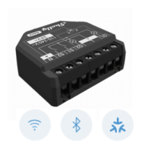 SHELLY SHELLY2PMGEN3 Apagador inteligente Wifi 2.4 / 2 canales Para apagador doble / 10A por canal / Compatible con asis