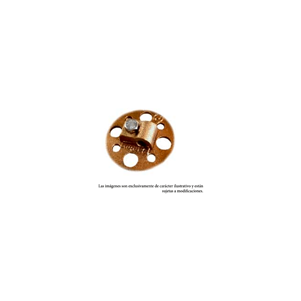 TOTAL GROUND TG-AMC Abrazadera Adherible para Cable 2/0 a 4/0 awg