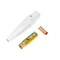 EPCOM PROAUDIO EPCAMLOCK400AFWHITE Conector camlock 400 AMPERES HEMBRA COLOR BLANCO