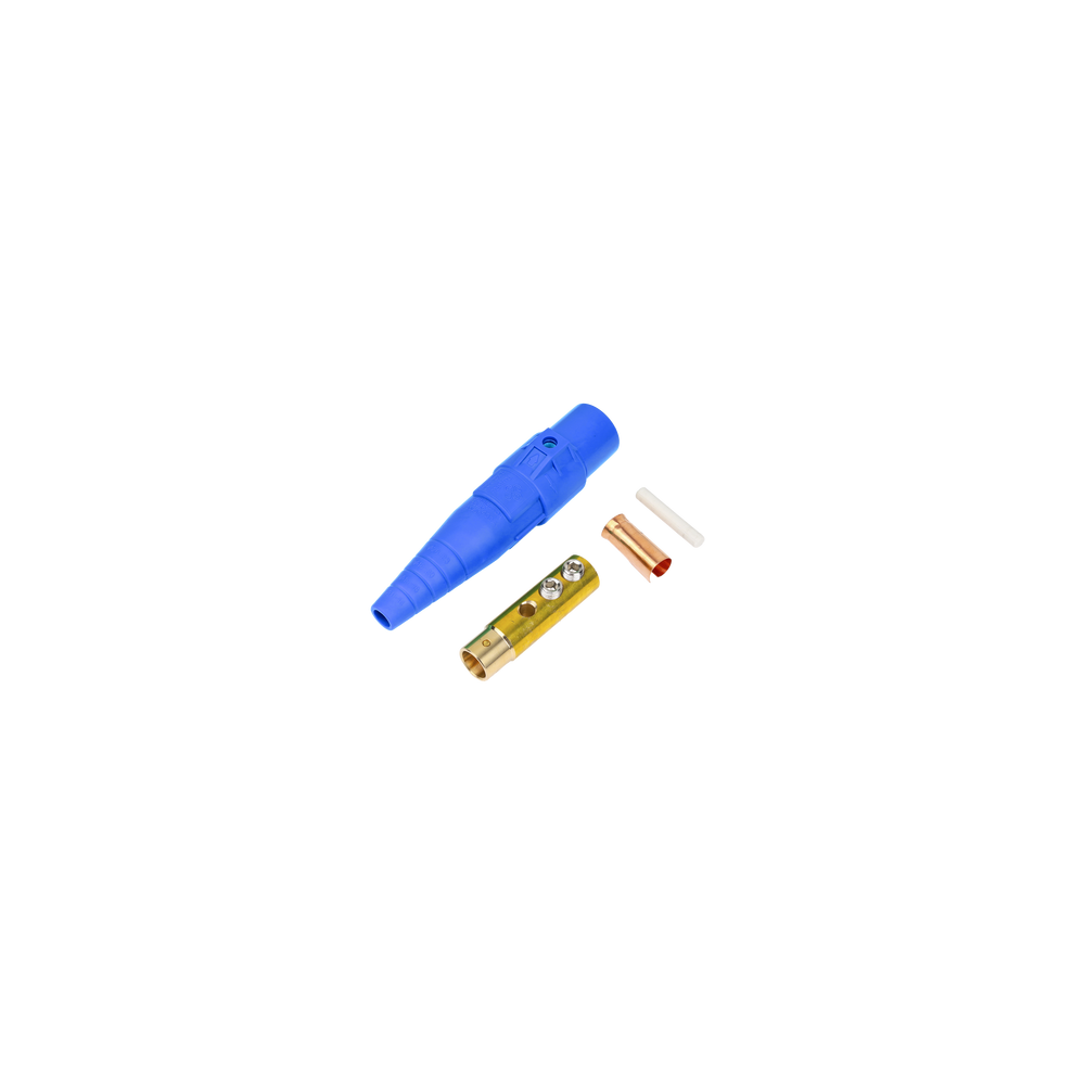 EPCOM PROAUDIO EPCAMLOCK400AFBLUE Conector camlock 400 AMPERES HEMBRA COLOR AZUL