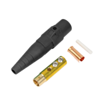 EPCOM PROAUDIO EPCAMLOCK400AFBLACK Conector camlock 400 AMPERES HEMBRA COLOR NEGRO