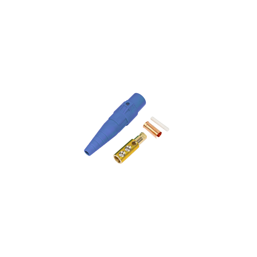 EPCOM PROAUDIO EP-CAMLOCK-400A-M-BLUE Conector camlock | 400 AMPERES | MACHO | color azul