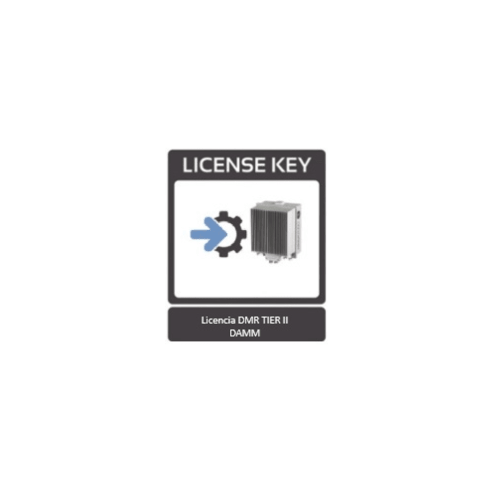 DAMM TFDLN6CARDMRT2 Licencia protocolo DMR TIER II para estación base BS422 de DAMM