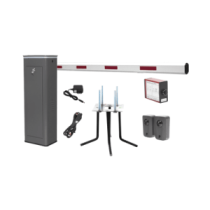 AccessPRO KIT-XBS-3R Kit COMPLETO Barrera Derecha XBS Con Corona LED / Brazo de 5.5 Metros / Incluye