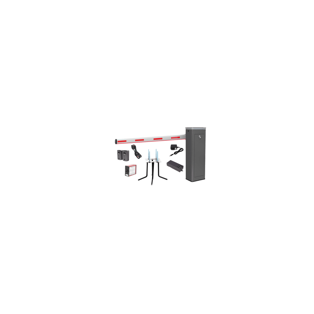 AccessPRO KIT-XBF-3L-LED Kit COMPLETO Barrera Izquierda XBF Con Corona LED / Brazo Iluminado de 3M /