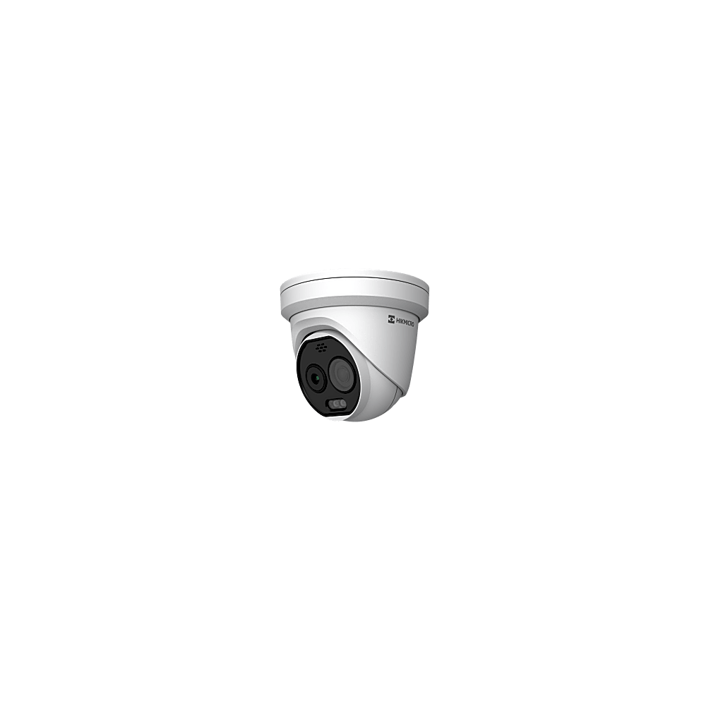 HIKVISION HM-TD1218-2/G0/T1A Bala IP Dual / Térmica 9.7 mm (160 x 120) / Óptico 8 mm (4 Megapixel) /