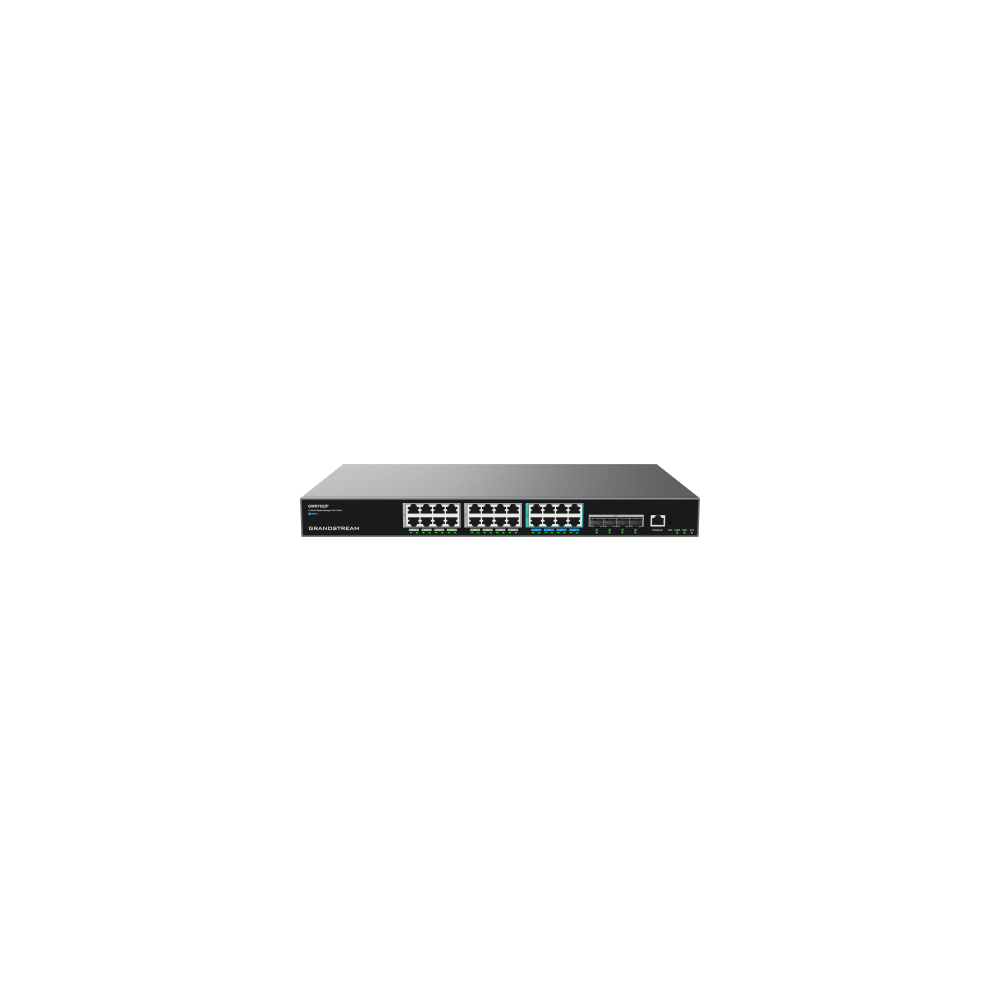 GRANDSTREAM GWN7822P Switch PoE Multigigabit Capa 3 / 24 Puertos Ethernet PoE (16x 1G 8x 2.5G)/ 4 Pu