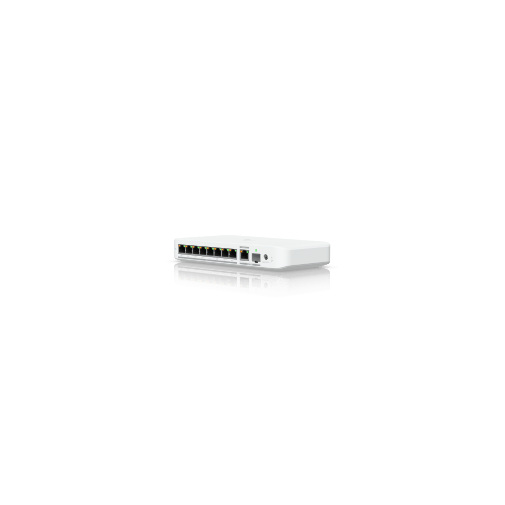 UBIQUITI USW-FLEX-2.5G-8-POE USW Flex 2.5G PoE Switch de 8 Puertos 2.5GbE PoE++ con un Puerto de Enl
