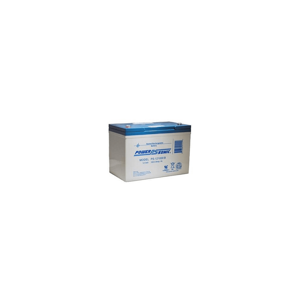 POWER SONIC PS-121000-B Batería 12V 100AH Para Respaldo Tecnologías AGM/VRLA 10-12 Años Vida Útil Te