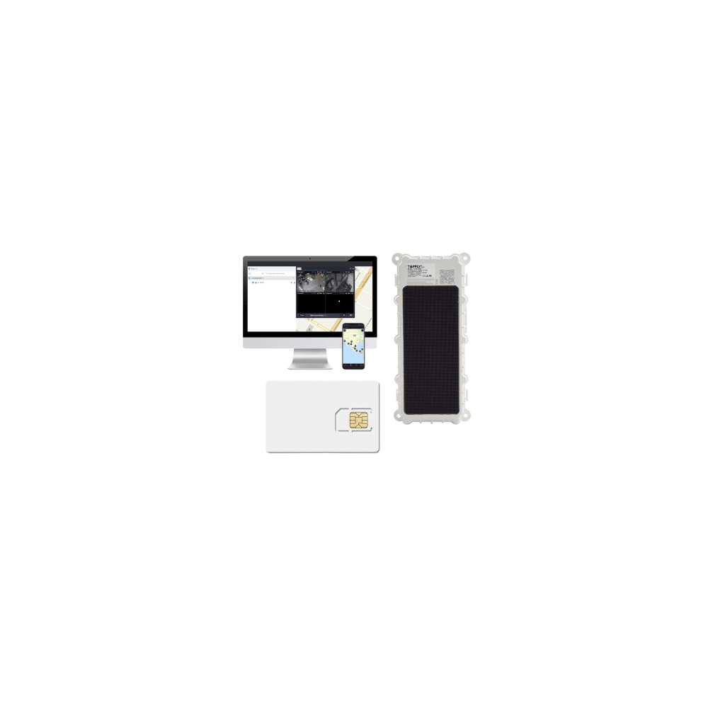 TopFlyTech TLP2SFBKIT KIT Dispositivo de Seguimiento de Activos / Protección IP67 / Recargable Li 96