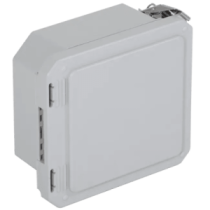 STI EF060604-O Caja Impermeable De Fibra De Vidrio 6.77" (17.19cm) Alto x 6.77" (17.19cm) Ancho x 4.