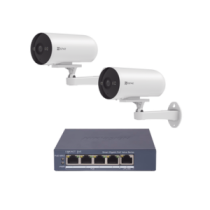 EZVIZ CS-H5/3MP/POE/KS2 Kit de cámaras PoE Para Uso en Exterior / PoE Estandar Af / 2 piezas CS-H5/3