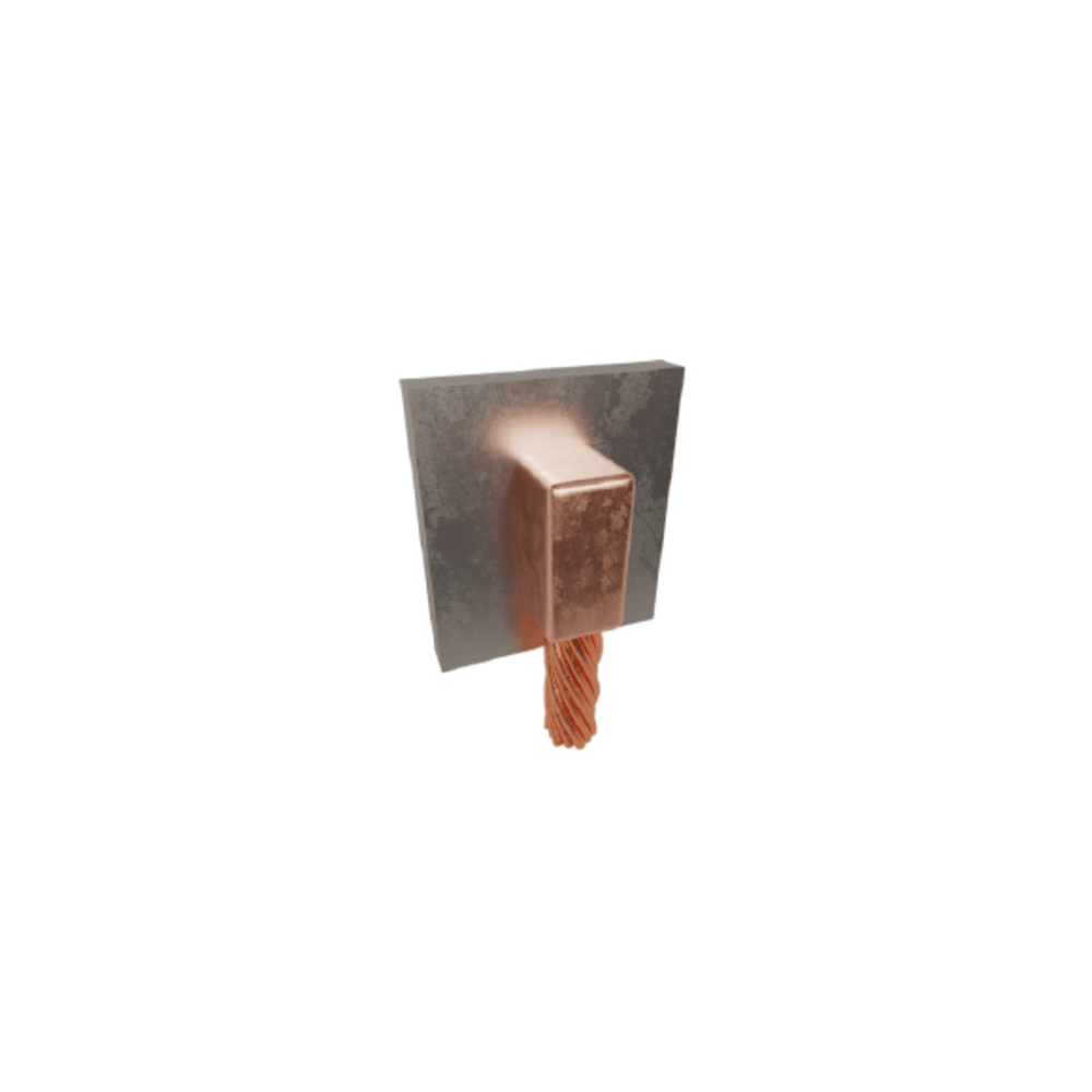TOTAL GROUND TGM-CAPV-1/0 Molde para Soldadura Exotérmica para Cable 1/0 AWG a Superficie de Acero e