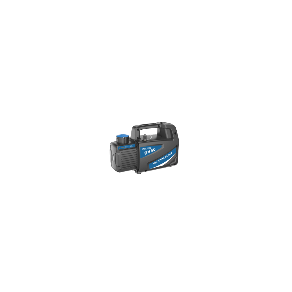 EPCOM BV-4C Bomba de Vacío General BV4C / Vacío Final 150 Micrones / Caudal 4 CFM (114 L/min) / Pote