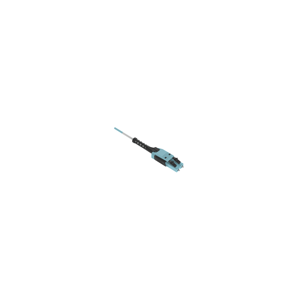 PANDUIT FZ2RPU1U1ONM025 Jumper de Fibra Óptica Multimodo 50/125 OM4 LC-LC Uniboot Duplex OFNP (Plenu