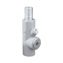 RAWELT EYS-0453-NP Sello Macho-Hembra de 3/4" (19 mm) de Aluminio con Recubrimiento Exterior de PVC