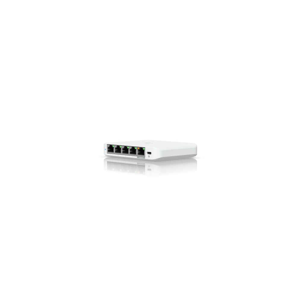 UBIQUITI USW-FLEX-2.5G-5 USW Flex Mini 2.5G Switch de 5 puertos 2.5G Compacto para Escritorio se pue
