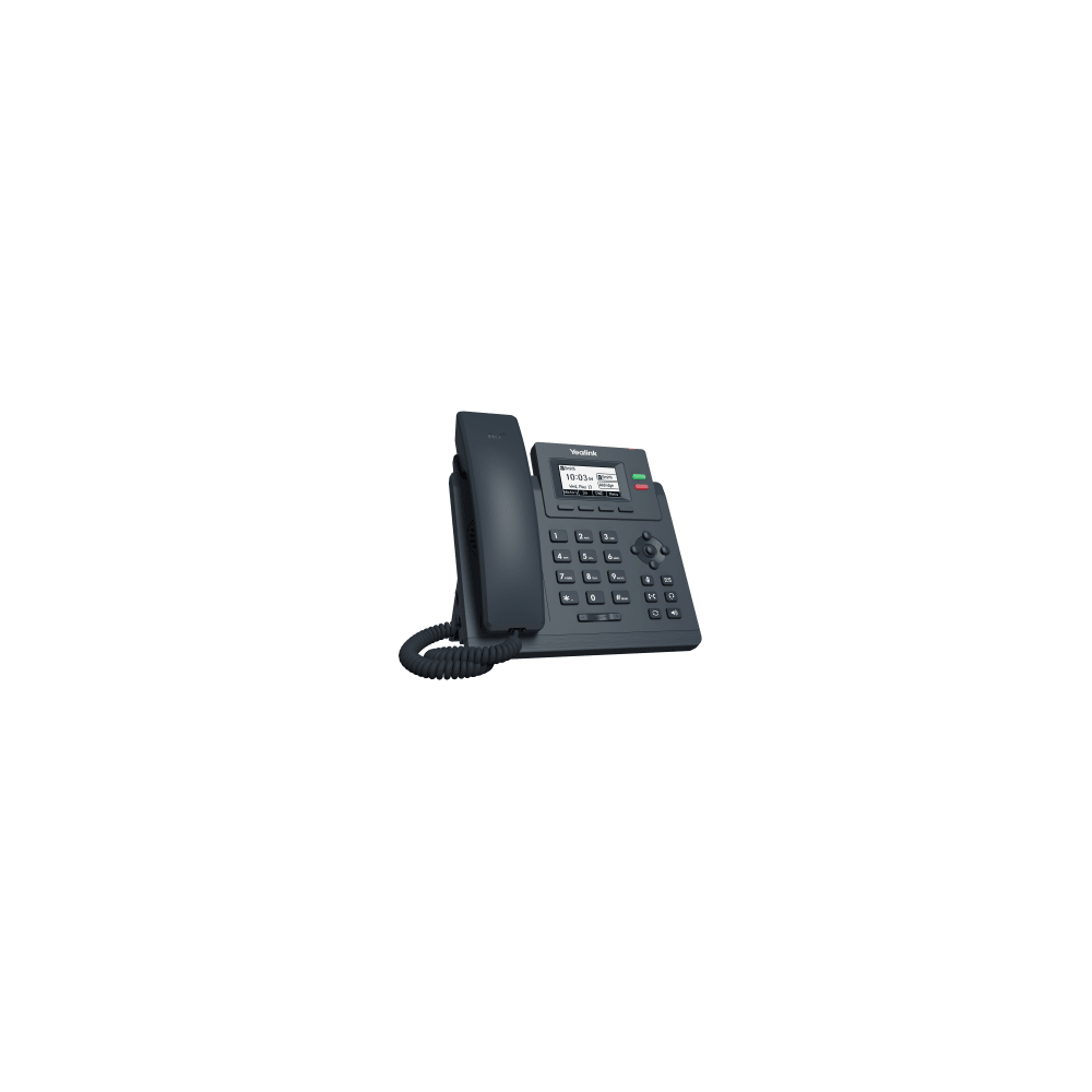 YEALINK SIP-T31G Teléfono IP Empresarial Yealink SIP-T31G con 2 Líneas SIP y Doble Puerto Gigabit Et