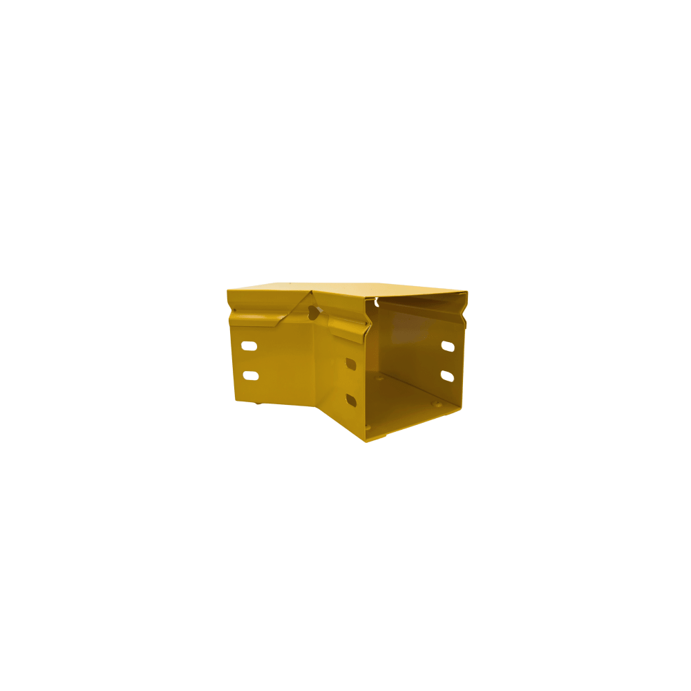 CHAROFIL CHFBC454X4R8EPK CHFIBER CURVA HORIZONTAL A 45° DE ALUMINIO PERALTE 4" ANCHO 4" RADIO 8" CON