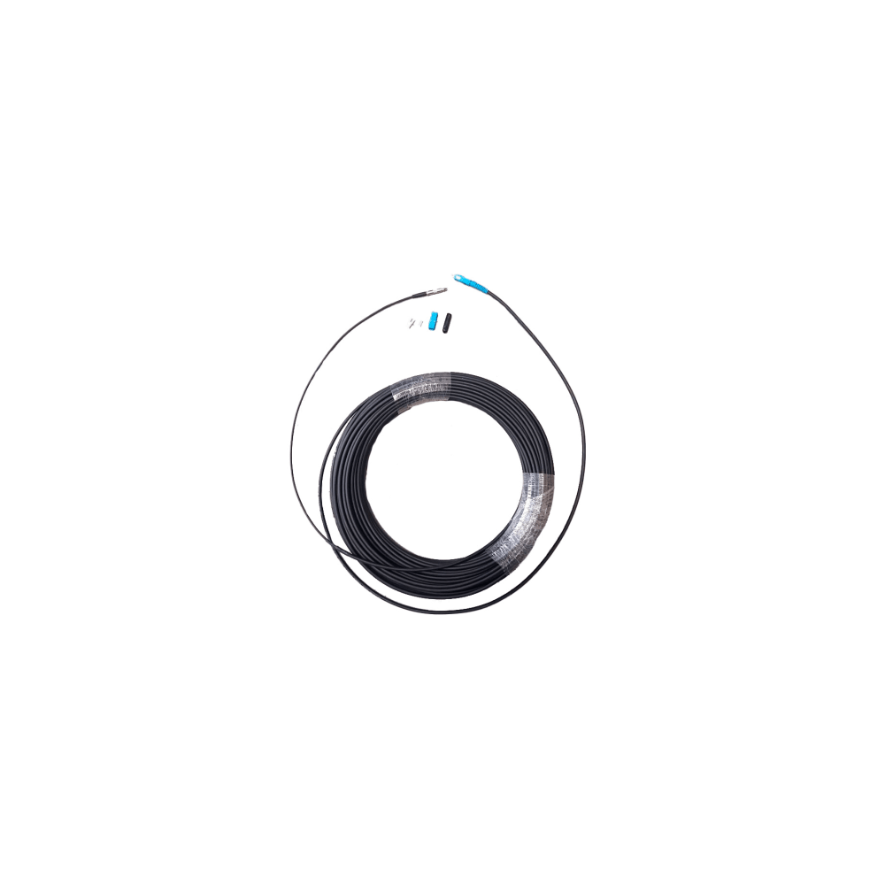 LINKEDPRO BY EPCOM LP-150-SCU Rollo de Fibra Óptica Drop Redonda G657A2 Monomodo Simplex de 150 Metr