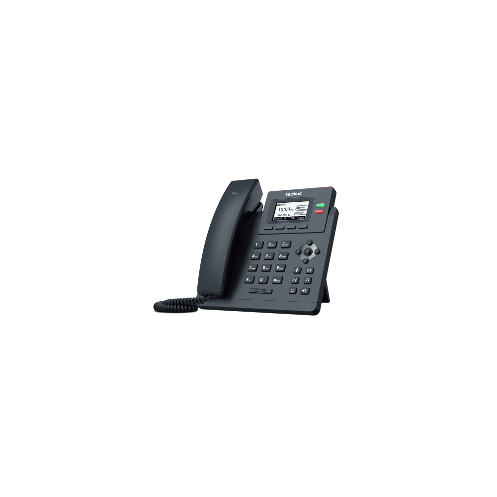 YEALINK SIP-T31P Teléfono IP Empresarial Yealink SIP T30P con 2 Líneas SIP y Conferencia de hasta 5