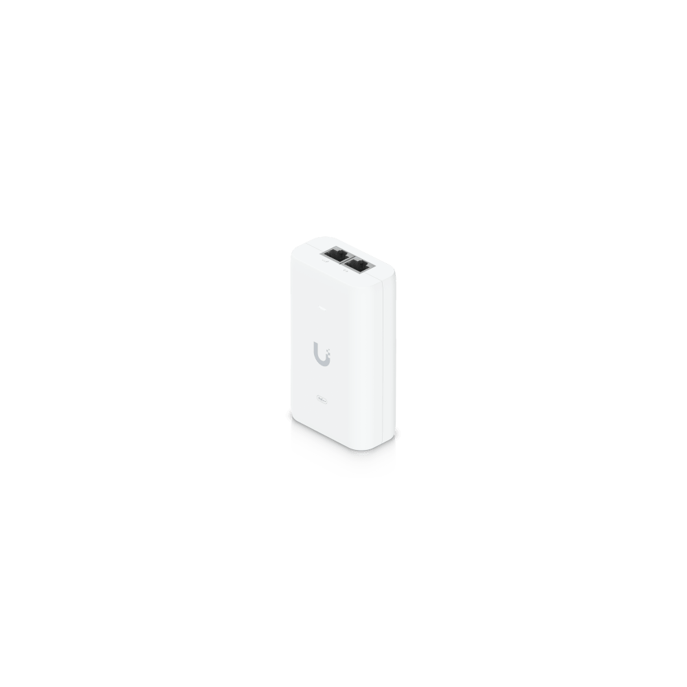 UBIQUITI U-POE++ Adaptador PoE++ / 48V DC @ 1.25A/ hasta 60W / Gigabit LAN / Protecciones de Sobrete