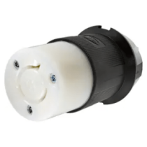 HUBBELL HUB-HBL2333 Conector Industrial con Bloqueo de Media Vuelta / 20 A 277 V CA / 2 Polos 3 Hilo