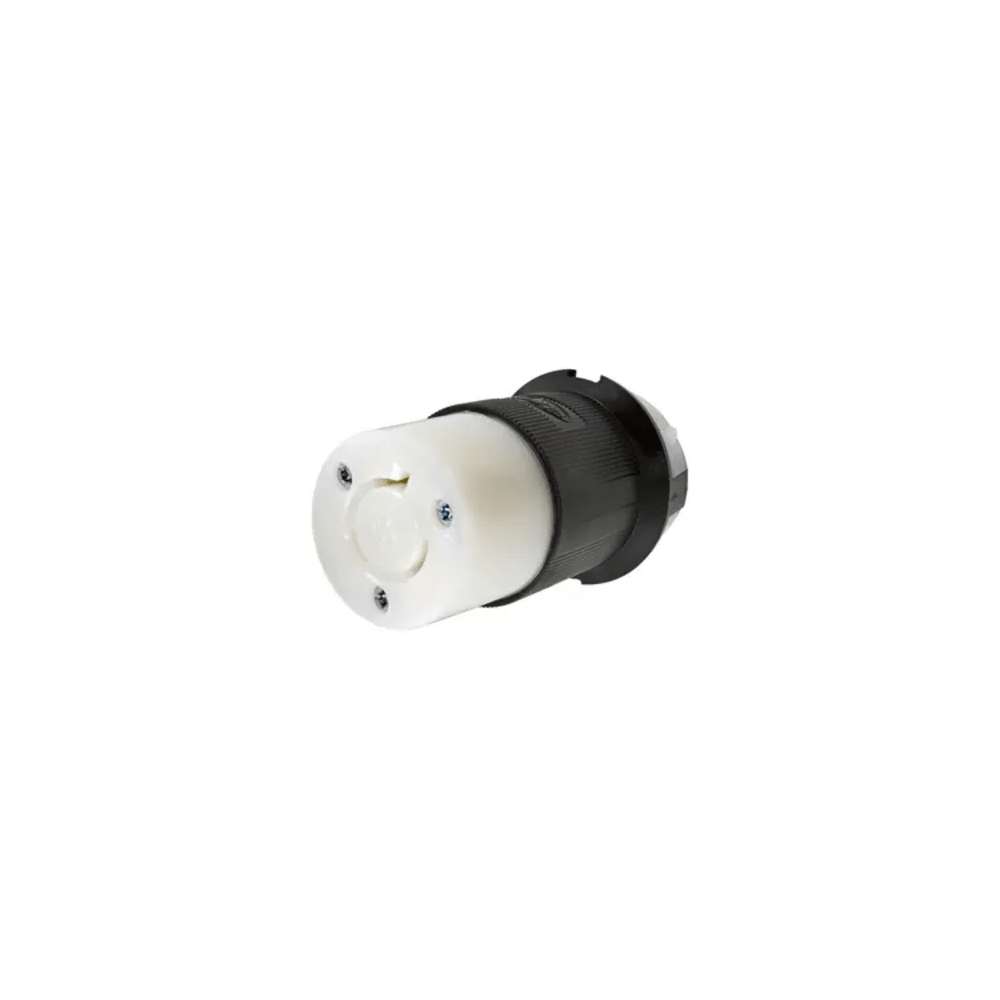 HUBBELL HUB-HBL2333 Conector Industrial con Bloqueo de Media Vuelta / 20 A 277 V CA / 2 Polos 3 Hilo