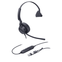 YEALINK UH42-MONO-TEAMS-USB-C/A Diadema Alámbrica Yealink UH42 Mono con Audio HD y Conectividad USB-