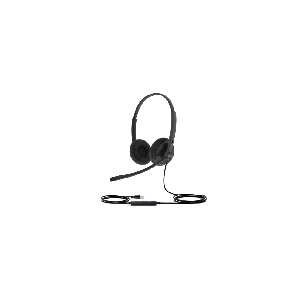 YEALINK UH34-LITE-DUAL-TEAMS-USB-C/A Diadema USB Yealink UH34 Lite Dual con Almohadillas de Esponja