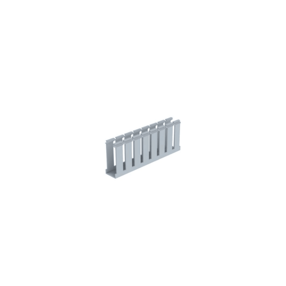 PANDUIT G1X1LG6 Canaleta Ranurada de PVC sin Tapa Tipo G 1.25 in de Ancho 3.12 in de Alto y 1800 mm