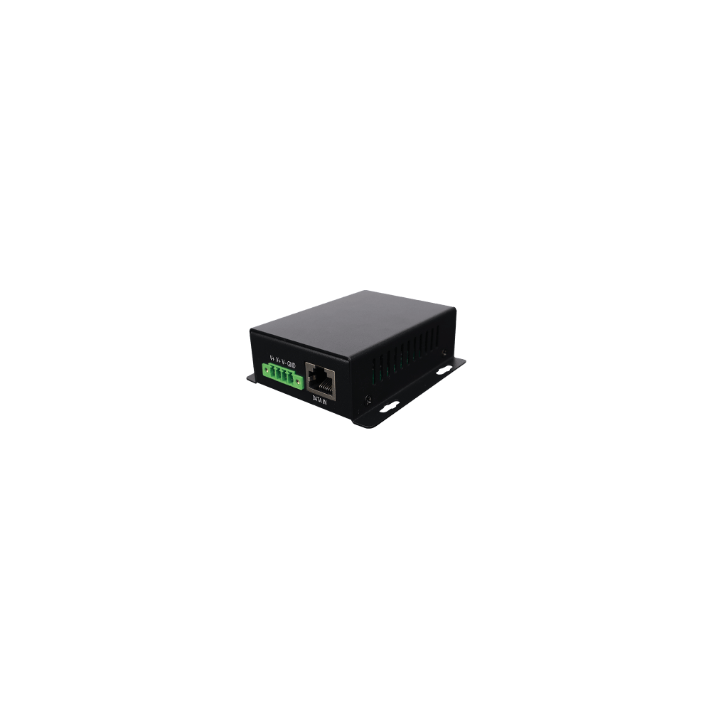 WI-TEK WI-POE62-24V Inyector PoE Industrial / Ideal para Aplicaciones Solares / Entrada 9-32 Vcc / S