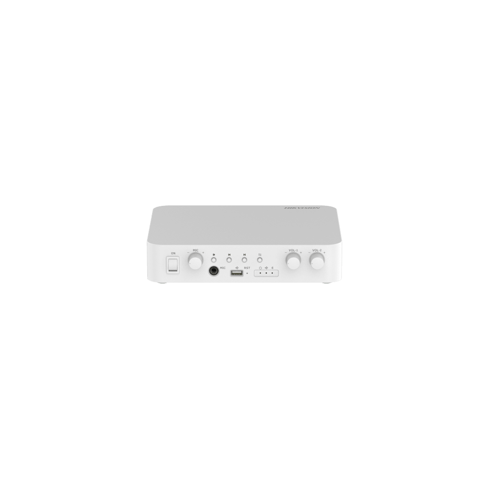 HIKVISION DS-QAE1A80G1-VB/ST Amplificador una Zona compatibilidad con spotify / 2 Canales / 40 W por