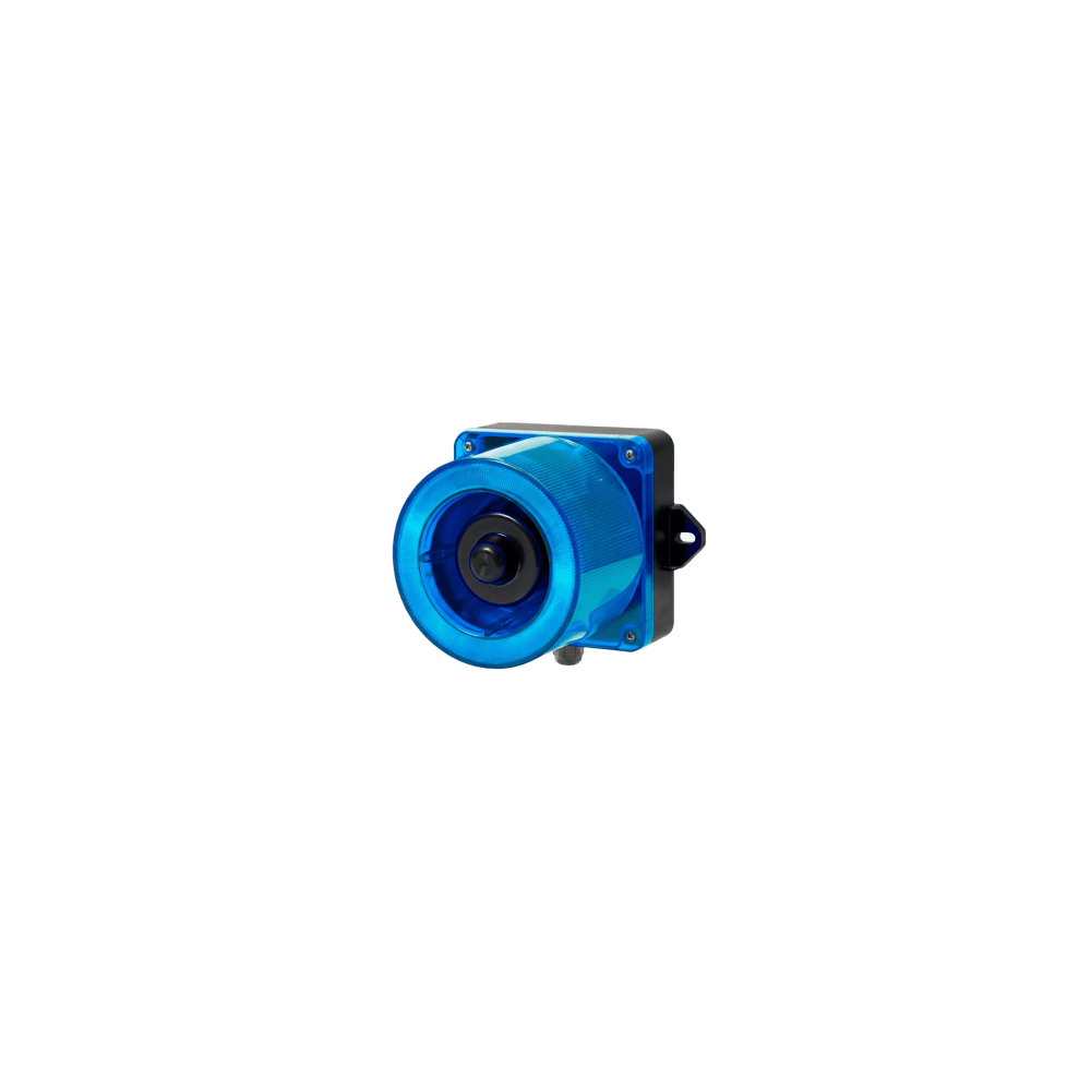 QLIGHT QWCD50-110240-B-LC Combinacion de baliza LED color Azul y sirena electrónica de 31 tonos resi