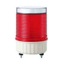 QLIGHT S125SOL-R Luz LED destellante IP65 recargable solar en color Rojo