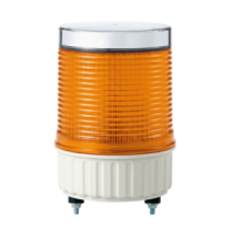 QLIGHT S125SOL-A Luz LED destellante IP65 recargable solar en color Ámbar